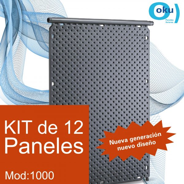 Kit 12 Paneles Solares M1000