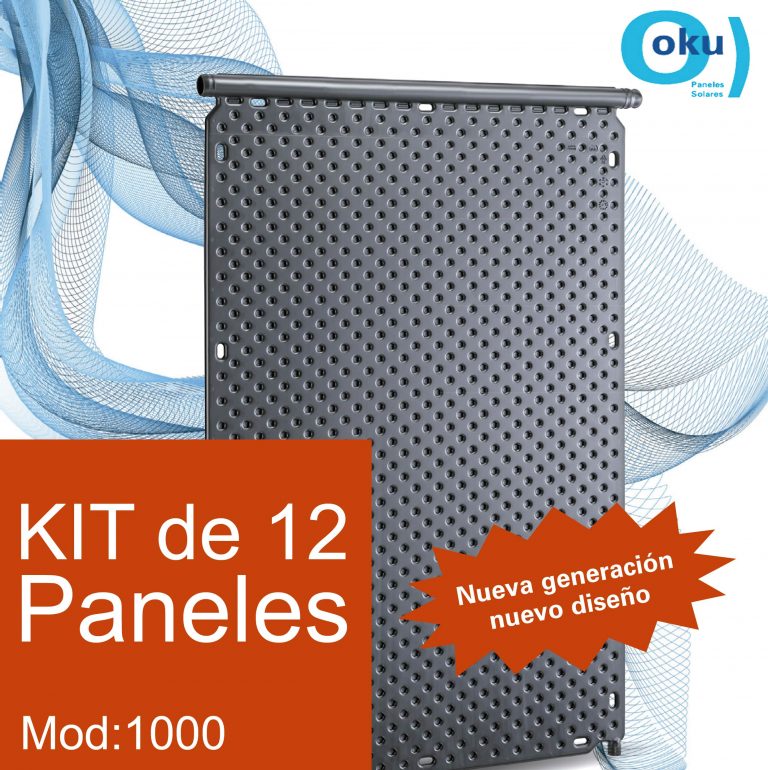Kit 12 Paneles Solares M1000
